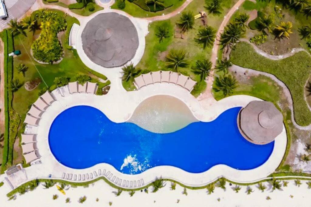Reef Beachfront 3Bdr Apartment By Casa Paraiso Cancún Exterior foto